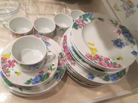 Christopher Stuart "Floral Gallery" Dishes