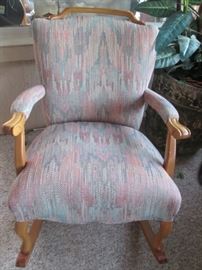 Upholstered Rocker
