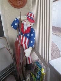 Cactus Flower made out of Tractor Parts