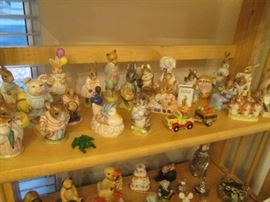 Animals and Toys, some Beatrix Potter Figurines