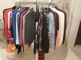 Blouses $2.00, Sweaters $3.00.  Much better than any retail store!