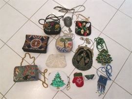 Designer evening bags and Christmas fun ones