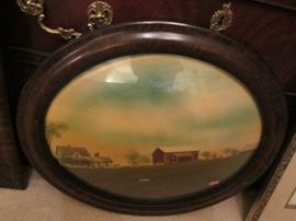 Assortment of interesting Art Work, this one is Vintage