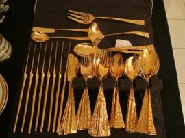 Electroplated Flatware Set