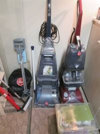 Floor Cleaning Equipment, including Hoover Power Scrub