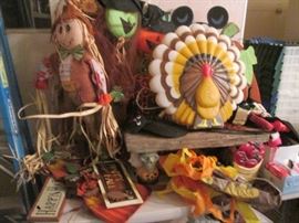 Thanksgiving and Halloween Decor