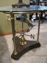 Weather Vane Side Table, Ernst Hemingway Collection.