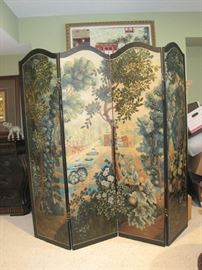 Four panel screen.