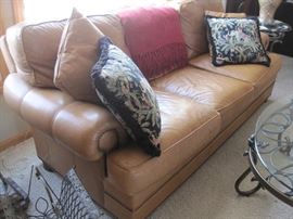 Leather Sofa by Thomasville.