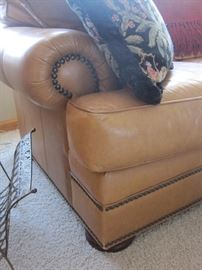 Leather Sofa by Thomasville.