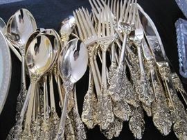 Gold Plated Flatware.