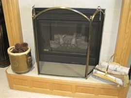 Fireplace accessories.