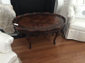 OVAL MAHOGANY TABLE