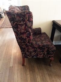 PAIR OF WINGBACK CHAIRS
