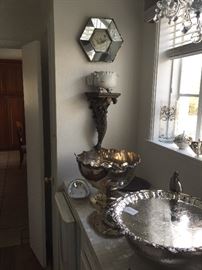 SILVERPLATE SERVING PIECES
