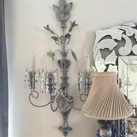 PAIR OF SCONCES
