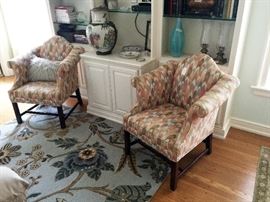 LOVELY PAIR OF ARMCHAIRS