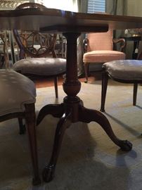 BAKER MAHOGANY GAME TABLE