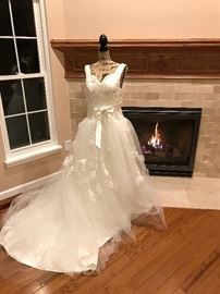 Gorgeous Wedding Dress paid $2,500
Excepting reasonable offers 
