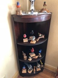Mahogany Corner Shelf