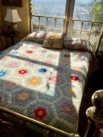 Beautiful handmade quilt