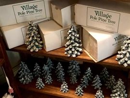Dept 56 Village Christmas Trees
