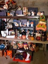 Fitz & Floyd and Dept 56 Halloween Decor
