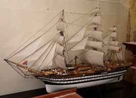 Amerigo Vespucci 1931 - 44" long x 36" tall x 9" wide       Price includes 51" x 44" x 25" case