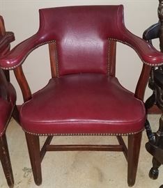 One of three arm chairs