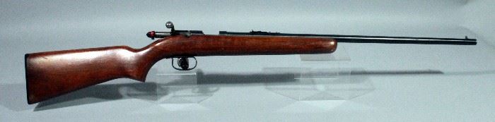 Remington Model 514 Bolt Action Single Shot Rifle, .22 SLLR, SN# Not Found, Allen Camo Soft Case