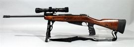 Russian M91/30 Mosin-Nagant Rifle, 7.62x54R, SN# 62861, Pistol Grip, Adjustable Bipod, Limb Saver Recoil Pad, AIM 2-7x32 Variable Scope, Forward Mount