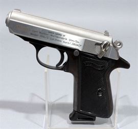 Walther Smith & Wesson Model PPK/S-1 Pistol, 9mm/.380 ACP, SN# 8110BAF, 2 Mags and Hard Case