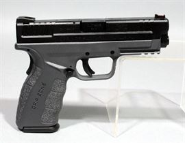 Springfield Armory XD-9 Mod 2 Pistol, 9mm, SN# GM712006, New with 2 Mags, Hard Case and Paperwork
