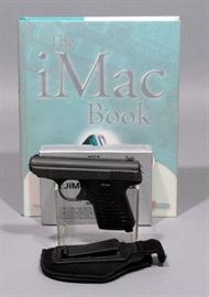 Jimenez Arms JA 22 Pistol, .22 LR, SN# 1128909, Conceal and Carry, 2 Mags, Hollow Book for Hidden Gun Storage, Holster, Original Box and Paperwork