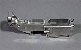 SMI Model SMI-15 In The White 70/75 T6 Aluminum Forged Lower Receiver, Multi Cal, SN# SMI-A02693