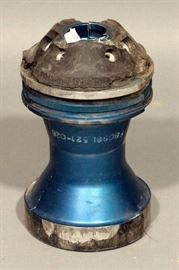 Blue Sabot Marked "1583C 188 C" and "B098L521-026", 8"H