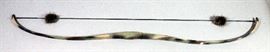 50 Lb York Longbow, Camo Finish, Beaver Balls Bow String Silencers, All New Tuneups
