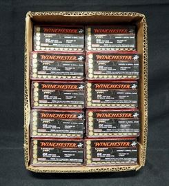 Winchester Varmint HV .22 WIN MAG Ammunition, Qty 18 Boxes Of 50 Ea, Total 900 Rounds
