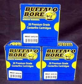 Buffalo Bore .32ACP +P Ammunition, Qty 3 Boxes Of 20 Ea, Total 60 Rounds