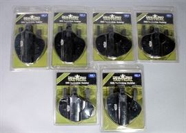 Uncle Mike's Tactical Assorted IWB Ambi Tuckable Holsters, Qty 6, Sizes 0 (2), 1, 15, and 19 (2), New