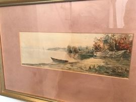 WATERCOLOR- DATED/ SIGNED