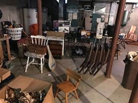 LOTS DOWN IN THE BASEMENT . . . 