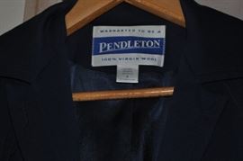 Pendleton ladies’ wool full length coat