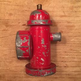 Tonka 1950s vintage red fire hydrant