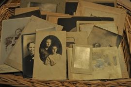 Photographs antique snapshots cabinet cards carte de visite