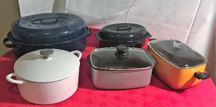  Let's Get Cooking! Roasting Pans and Pots  http://www.ctonlineauctions.com/detail.asp?id=679902
