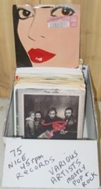 75 - 45 rpm Records