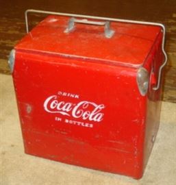 1950's Metal Drink Coca-Cola Cooler