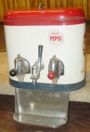 Pepsi-Cola Syrup Dispenser