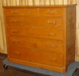 Large Oak Chest